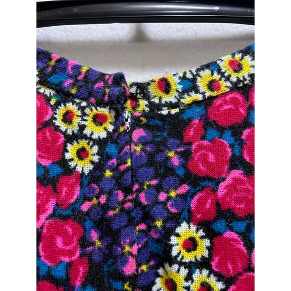 Handmade Artsy Boho Maxi Floor Length Skirt XS/S Floral Fairy Garden Whimsical - Picture 4 of 9